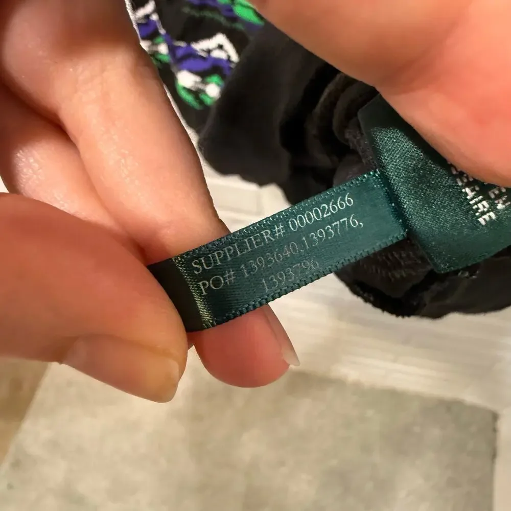 Lauren Ralph Lauren Active Aztec Southwest Thermal Cowl Neck Sweatshirt Top Med - Picture 10 of 13